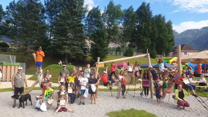 Viel Spaß hatten Kinder und Großeltern beim "Kiddis & Grannis Orientierungslauf"