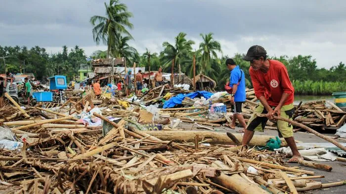Die Philippinen werden jedes Jahr von zahlreichen Taifunen heimgesucht.
