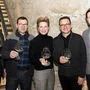 Konstantin Filippou, Arnaud Ente, Birgit Reitbauer, Benoit Ente, Philipp Schäffer (v.l.n.r.)