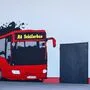 Der weststeirische Künstler Werner Bauer schuf dieses Werk beim Köflacher Bahnhof