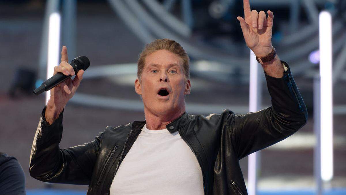 Mit Baywatch und Knight Rider wurde er zum Kultstar: David Hasselhoff