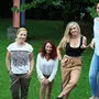 Der neue Vorstand: Eva Ramprecht, Simone Köppl, Susanne Dohr, Jennifer Kandut und Eva-Maria Schlagholz (von links)