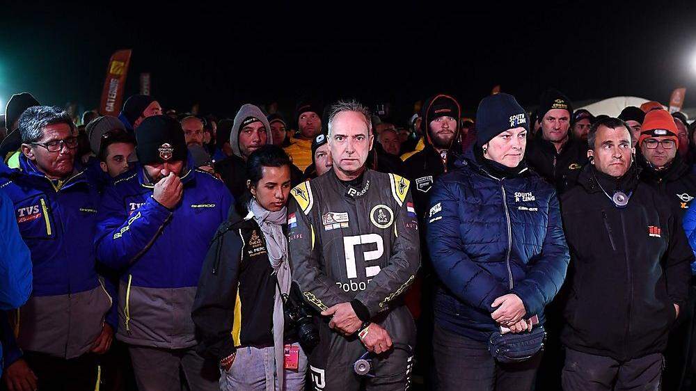 Die Rallye-Dakar-Teilnehmer und Mitarbeiter trauern um Paulo Goncalves 