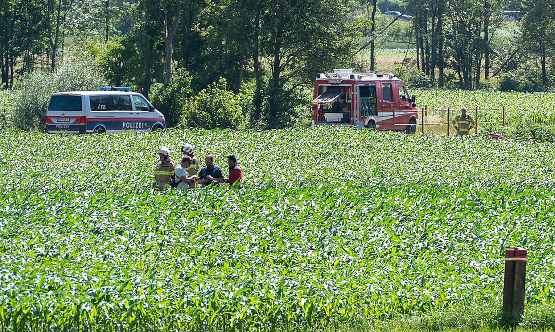 Ging in Flammen auf  Kurz nach Start: Pilot stirbt bei Flugzeugabsturz in  Osttirol