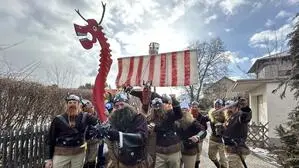 Der Faschingsumzug in Trofaiach lockte am Faschingdienstag viele, bunt verkleidete Faschingsnarren an