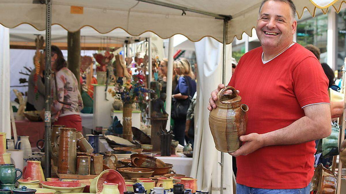 Ab Donnerstag kehrt in Villach der „gute Ton“ ein und der Keramikmarkt beginnt 