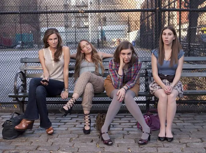 Girls 2012 Girls 2012 Promo shot of Lena Dunham, Zosia Mamet, Allison Williams & Jemima Kirke Copyright: xCAP/PLFx