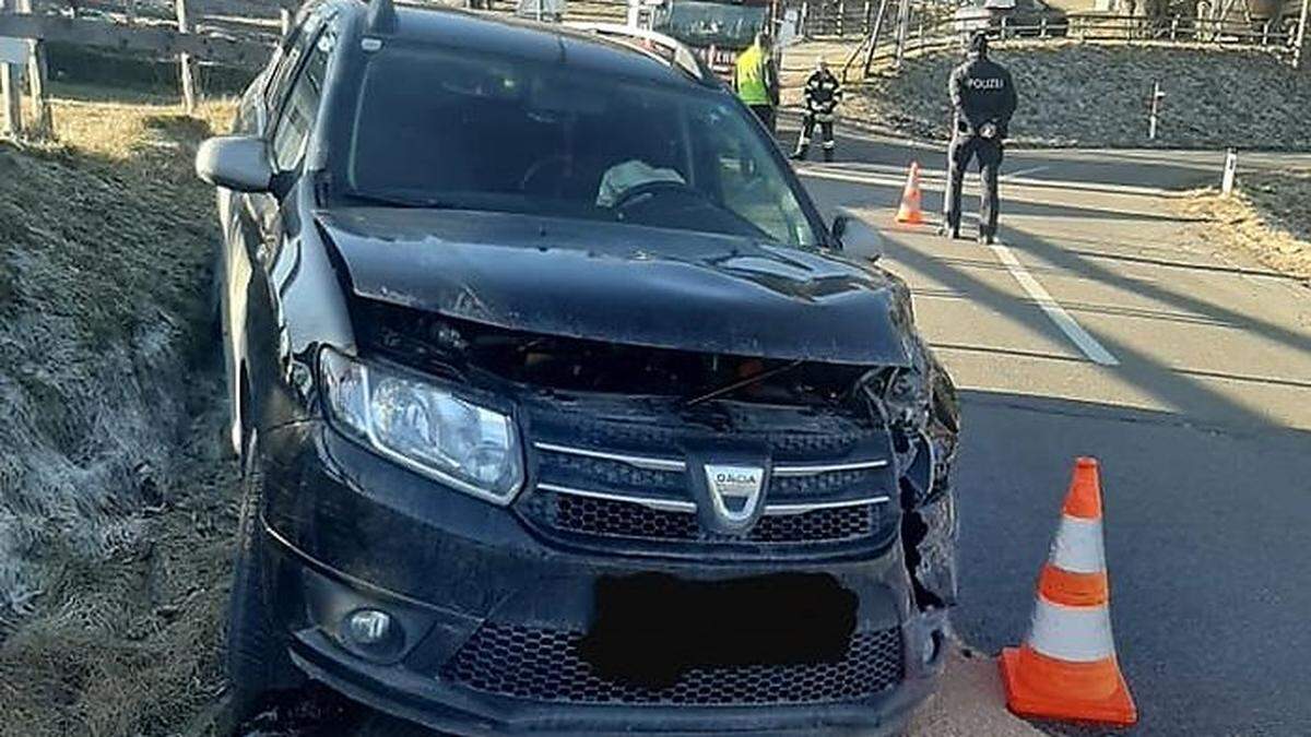 Die Simonhöhe Straße war am Mittwoch nach einem Verkehrsunfall nur einspurig befahrbar