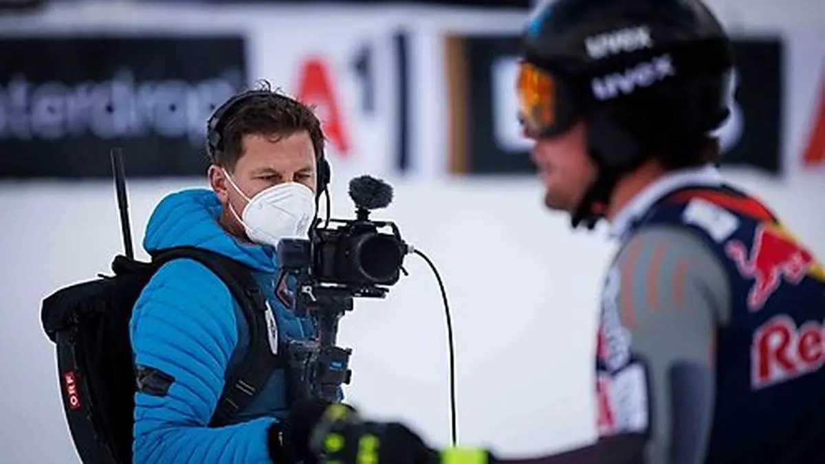 Kameramann Andreas Sacherer liefert die Emotionen im Zielhang direkt ins Wohnzimmer