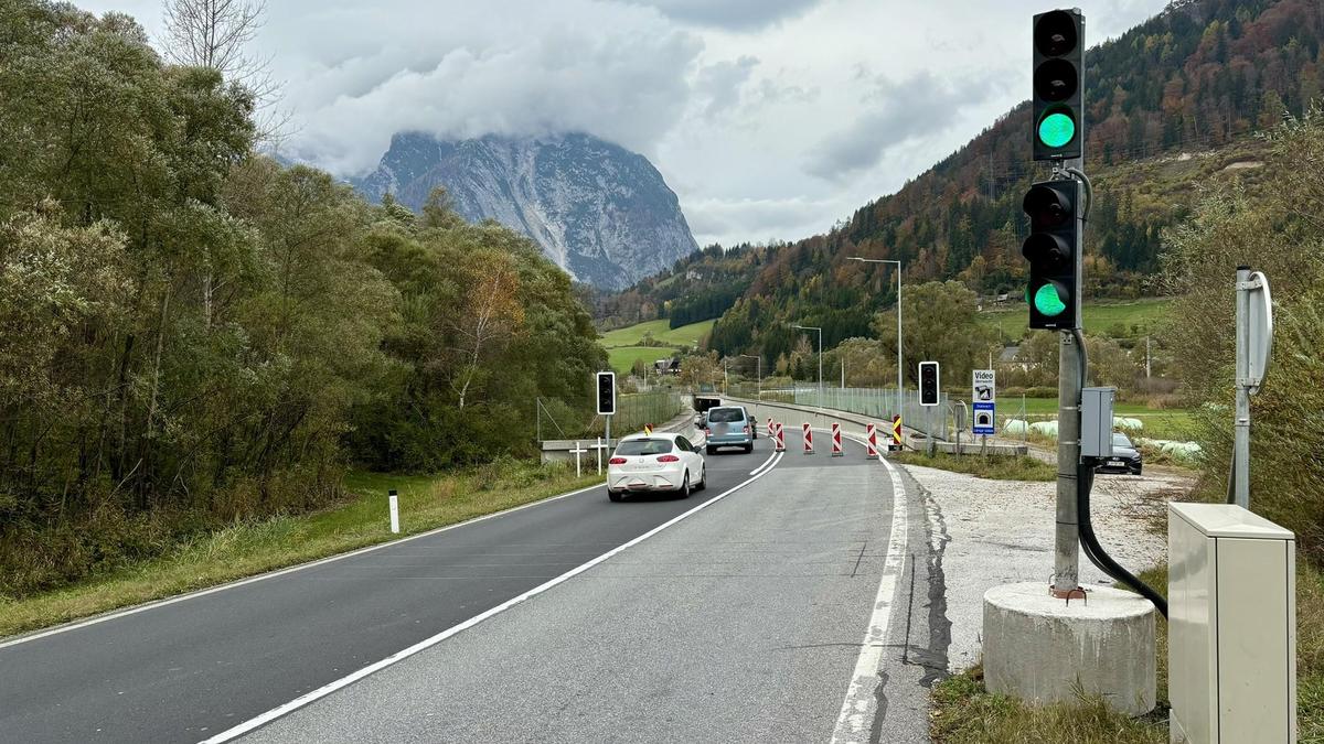 Grünes Licht wird auf der Umfahrung Stainach schon bald wieder zum Normalzustand