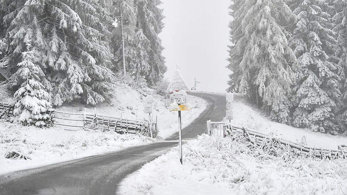 Bis zu zehn Zentimeter Schnee sind angesagt