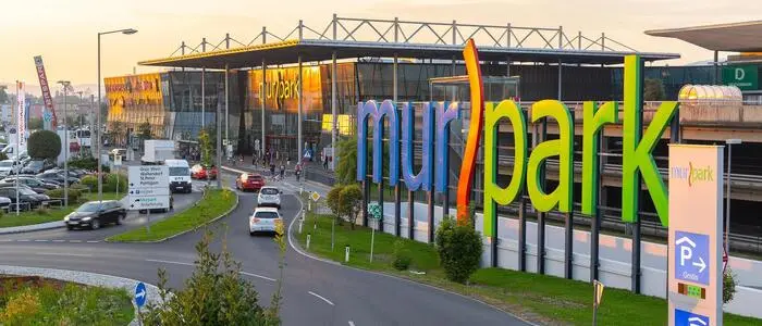 Der Murpark in Graz-Liebenau ist auch ein wichtiger Öffi-Umsteigeknoten