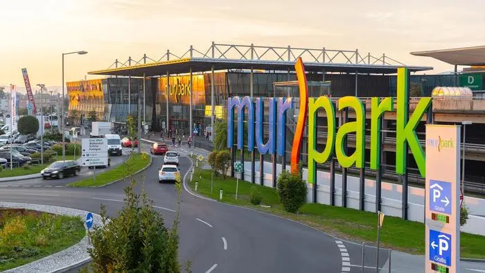 Der Murpark in Graz-Liebenau ist auch ein wichtiger Öffi-Umsteigeknoten