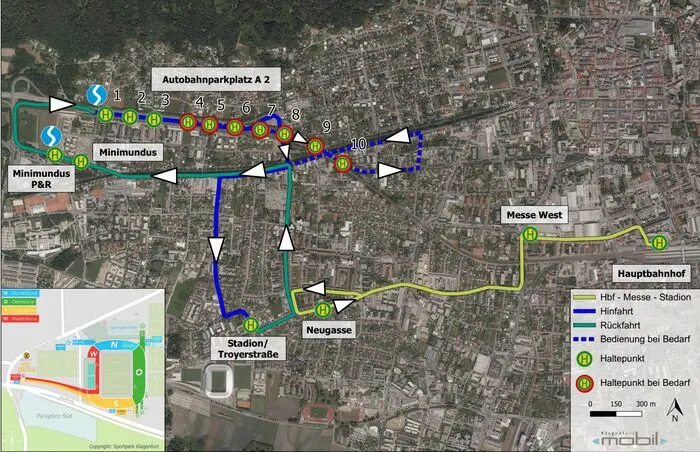 So verkehren die Shuttle-Busse an den Konzerttagen