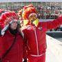 Die Kansas City Chiefs verbieten ihren Fans künftig das Tragen von Haarschmuck und Gesichtsbemalung dieser Art
