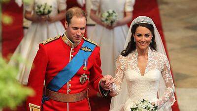 William und Kate feiern Hochzeitstag