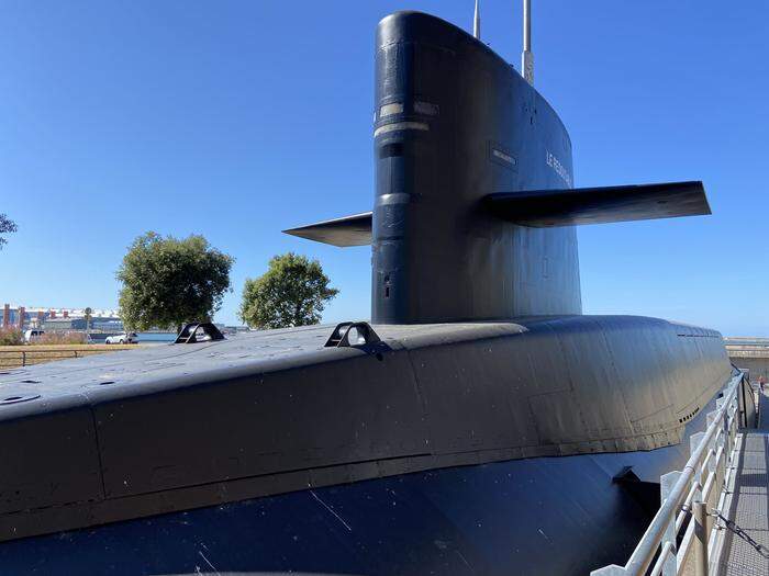 Die Redoutable - Frankreichs erstes Atom-U-Boot, heute zu besichtigen im Museum
