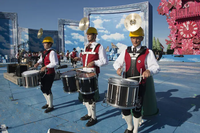 Als einzige Musikkapelle aus der Steiermark begeisterte die MK Pöllau das Publikum