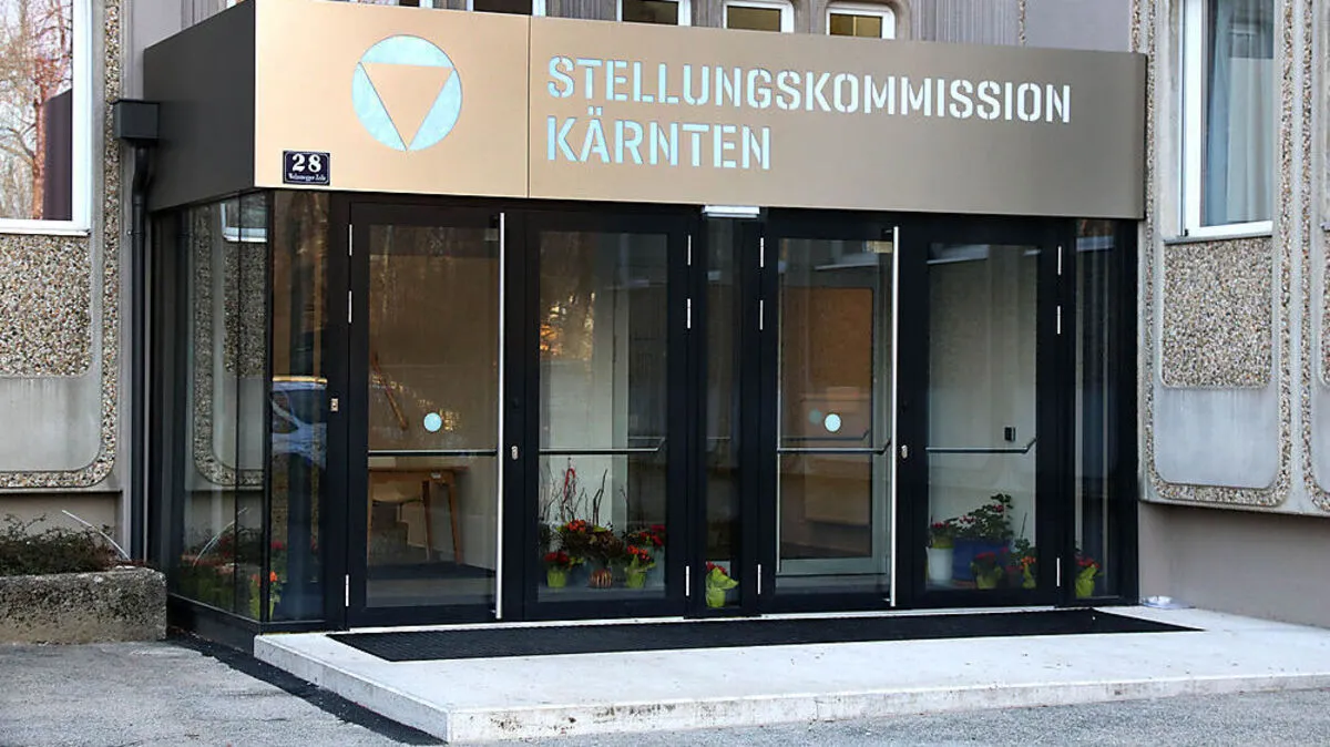 Musterung ausgesetzt: Vier Angehörige des Stellungshauses in Klagenfurt des Österreichischen Bundesheeres wurden positiv auf Corona getestet