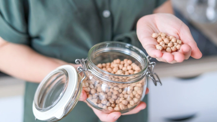 Kichererbsen sind Hauptbestandteil von Hummus