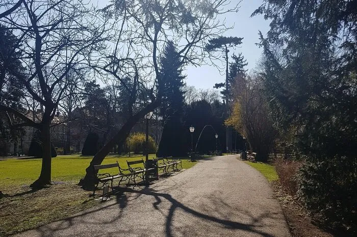 Der Stadtpark - vielerorts idyllisch wie selten zuvor.