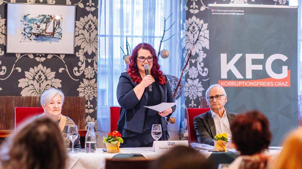 Stadträtin Claudia Schönbacher wurde als KFG-Obfrau von den Mitgliedern bestätigt