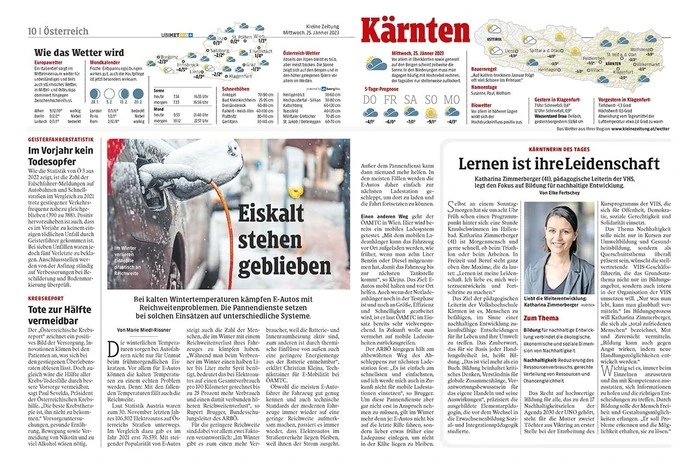Themenplatzierung "Bundesland" – Kärnten