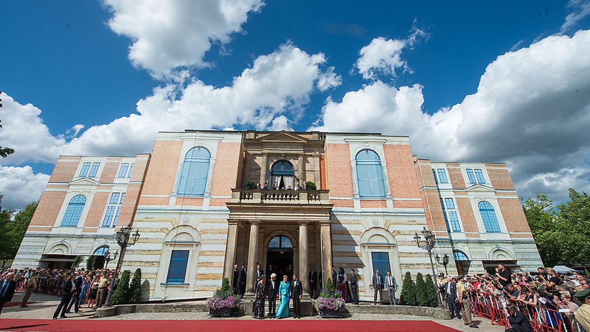 Bild von der Eröffnung der Bayreuther Festspiele 2015