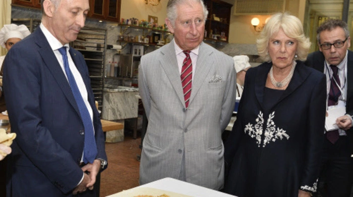 Der erste Weg in Wien führte das britische Thronfolgerpaar in die Konditorei Demel.
