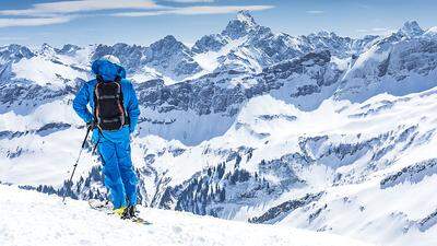 Trotz guter Voraussetzungen ist bei Skitouren höchste Vorsicht geboten