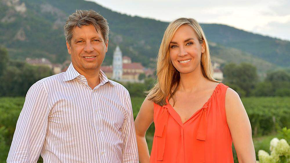 Führen heuer als Duo durch die ORF-Sommergespräche: Hans Bürger und Nadja Bernhard