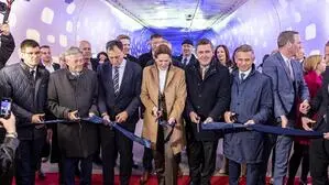 Eröffnungsfeier im Karawankentunnel