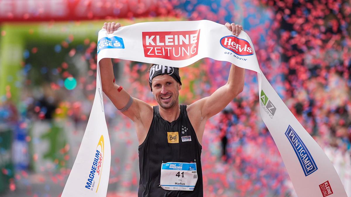 Markus Hartinger entschied den Halbmarathon in 67:05 für sich