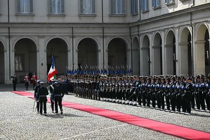 Garde beim Präsidentenpalast