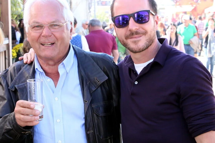 Am Sonntag am Wiesenmarkt gesichtet: ÖSV-Vizepräsident Toni Leikam (links)