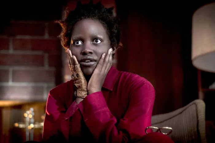 LUPITA NYONG'O in US, 2019, directed by JORDAN PEELE. Copyright Blumhouse Productions / Universal Pictures / Monkeypaw Produ. Credit: Blumhouse Productions / Universal Pictures / Monkeypaw Produ / Album