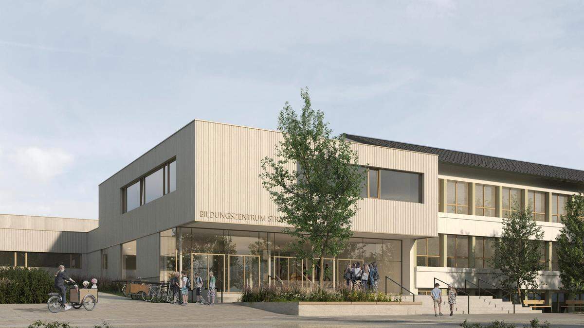 So soll das neue Schulzentrum in Straßburg aussehen