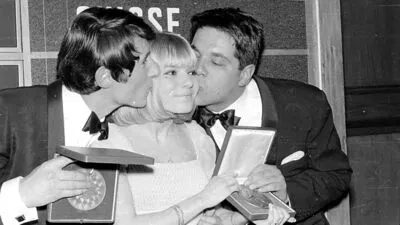 Udo (mit France Gall und Thomas Hoerbiger) war 31 Jahre alt, als er den Song Contest gewonnen hat