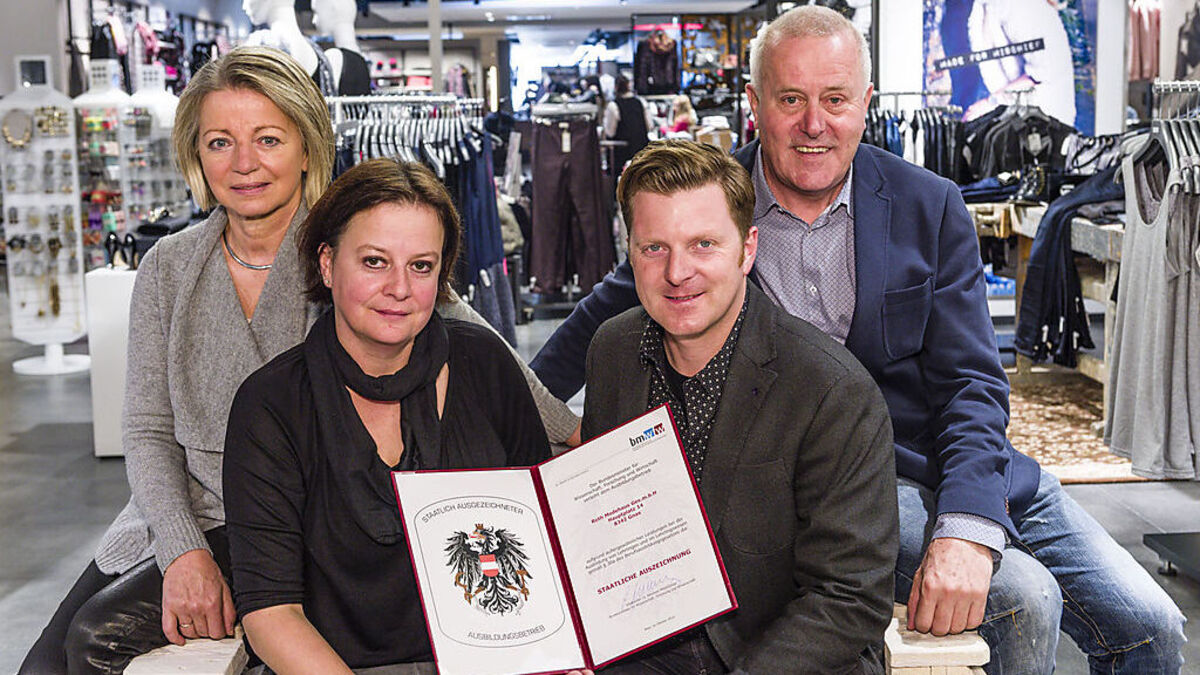 Gnas: Ministerium zeichnet das Modehaus Roth aus