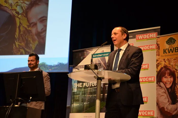 ... und Bürgermeister Christoph Stark sprach Grußworte.