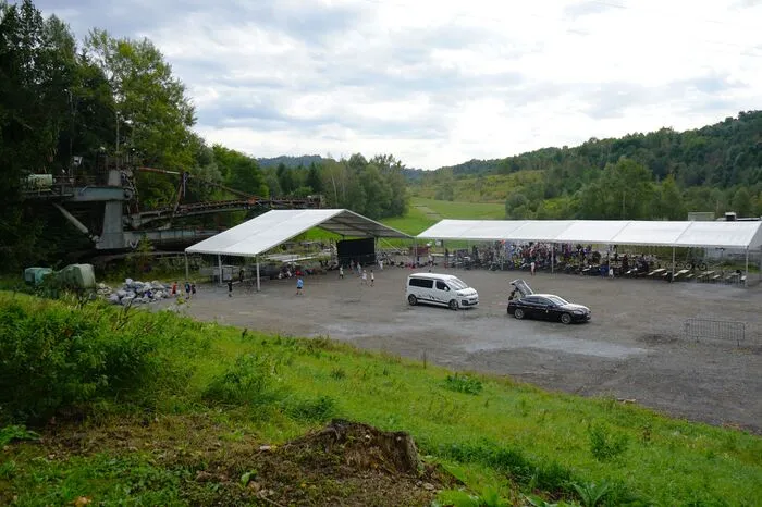 Erstmals wurde der Wettbewerb in Bärnbach ausgetragen, und zwar auf dem ehemaligen Bergbaugelände beim Schaufelradbagger.