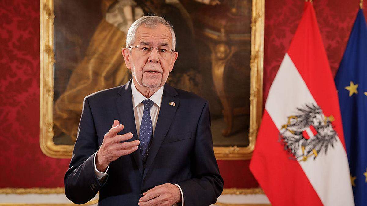 Bundespräsident Alexander Van der Bellen: Weihnachtsamnestie