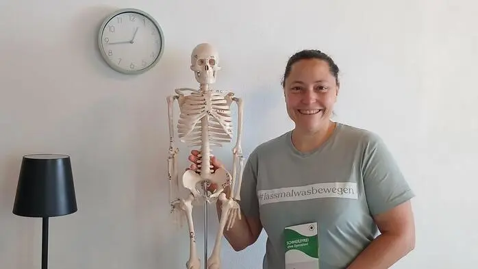 Martha Butzbach in ihrer neuen Praxis in Vordernberg