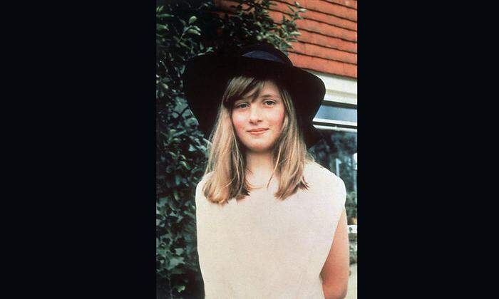 Diana als junges Mädchen im Jahr 1971