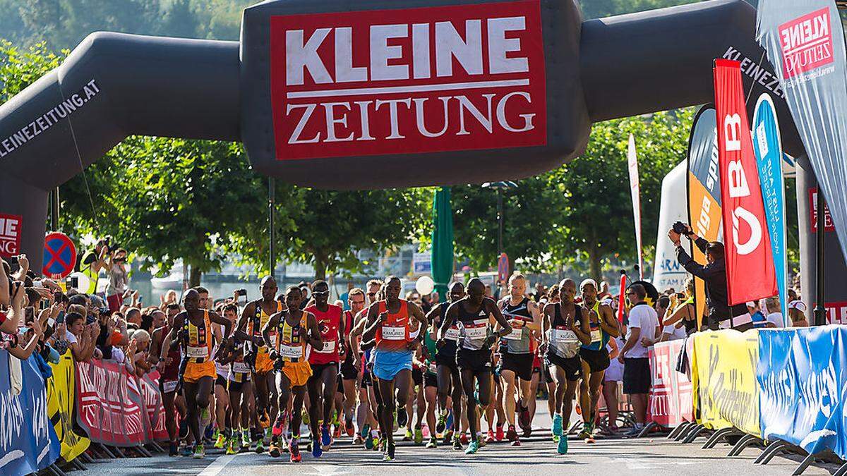 Tausende Sportler gehen auch heuer wieder bei Kärnten Läuft an den Start