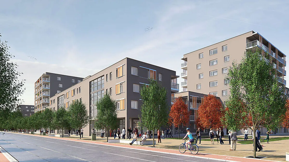 So soll das Quartier 6a-Süd in Reininghaus künftig ausschauen