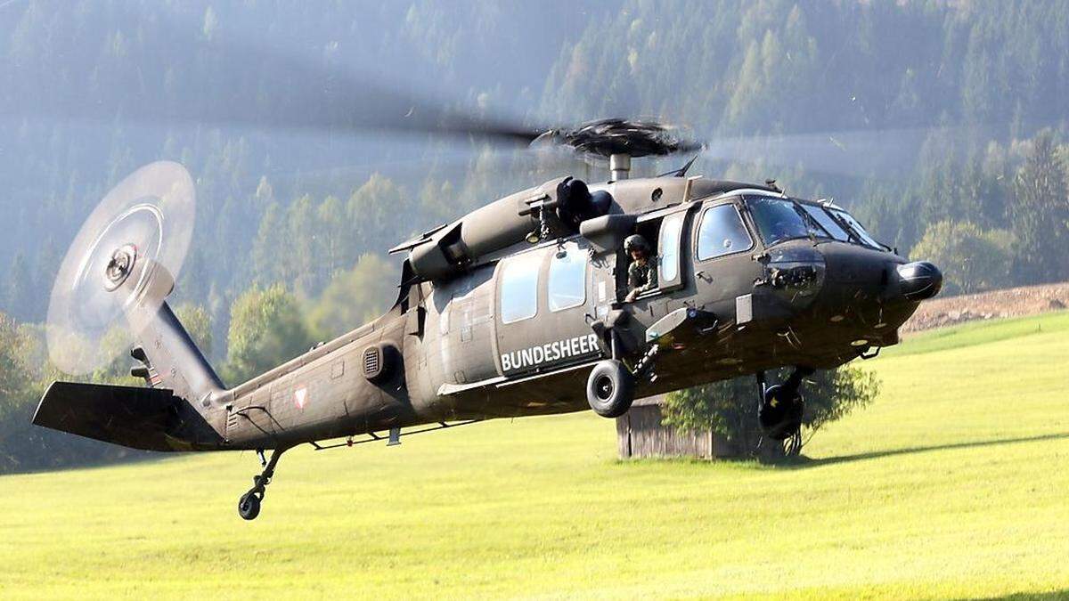 Der Black Hawk ist der leistungsstärkste Hubschrauber des Bundesheeres