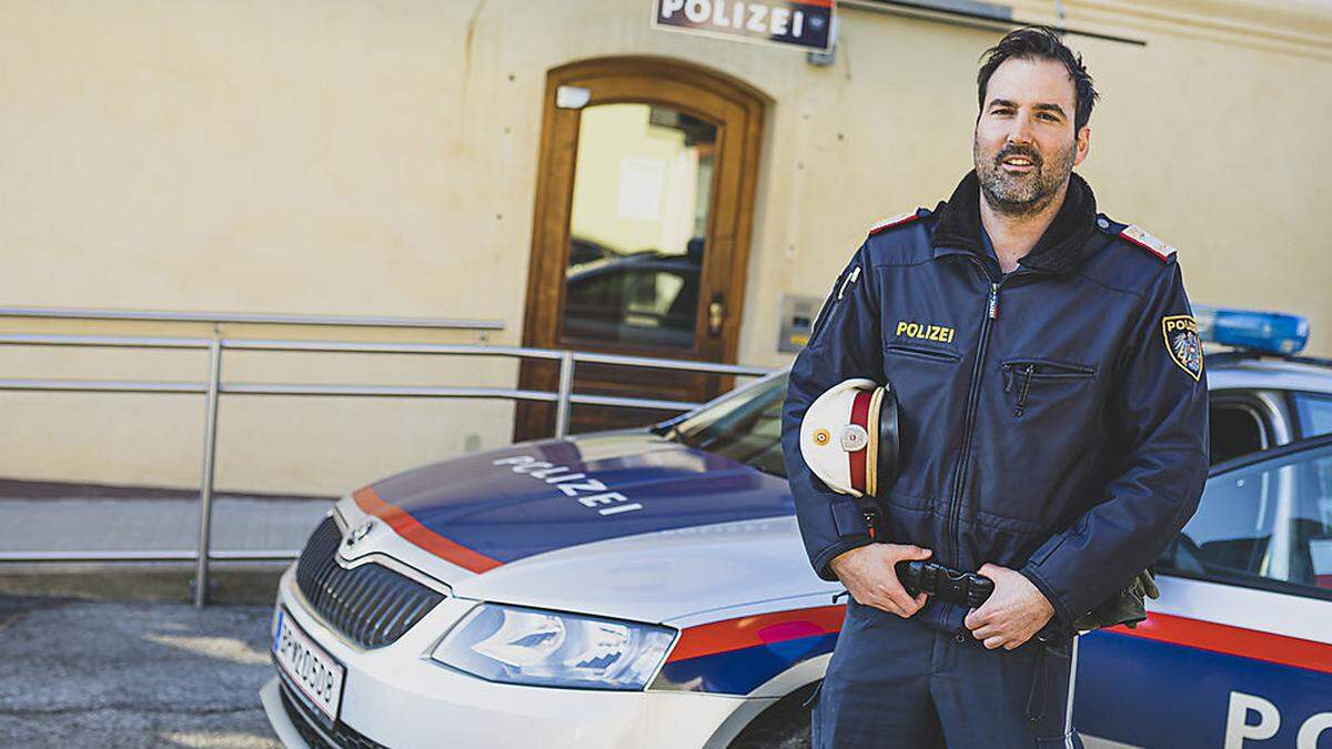 Wenn schon Polizei, dann ordentlich: David Proprentner war auch bei der Einsatzeinheit 