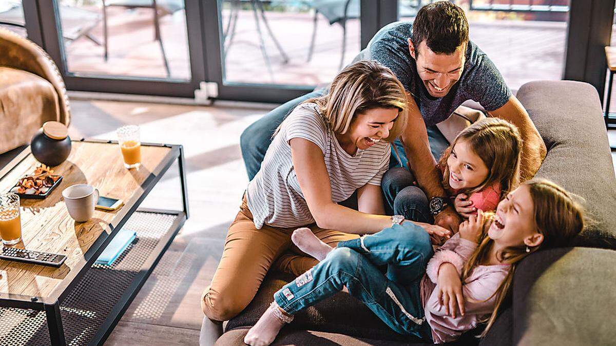 Im Familienleben sollten alle Emotionen einen Platz haben - sowohl die der Kinder, wie auch jene der Eltern.  