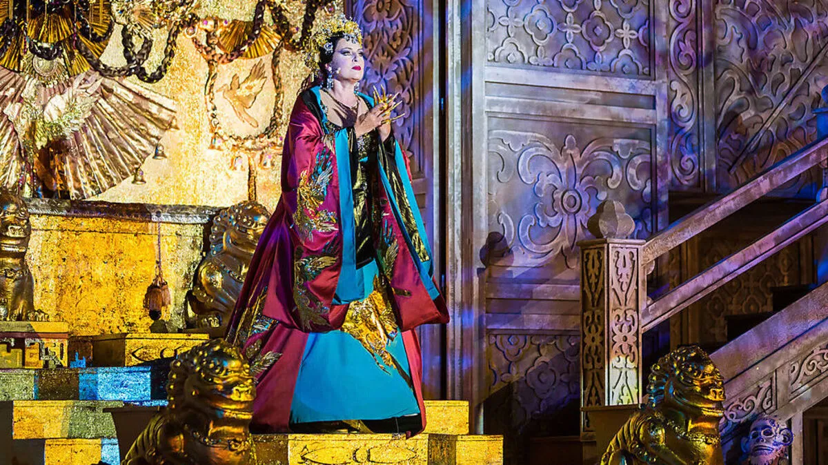 Martina Serafin als Turandot in St. Margarethen
